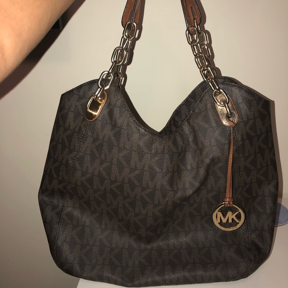 MK Brown handbag